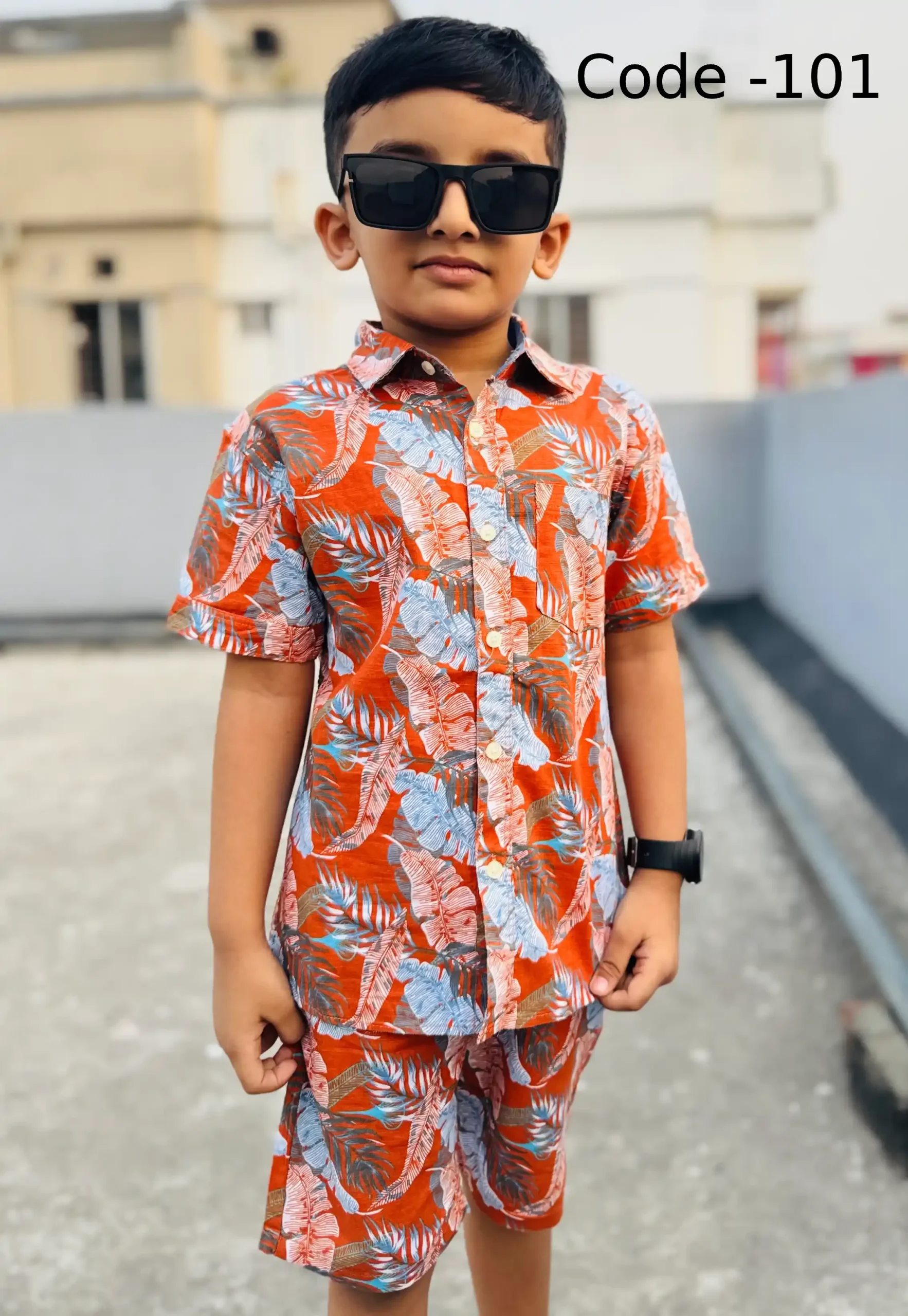 কটন ওয়াস BOYS SET Code 101