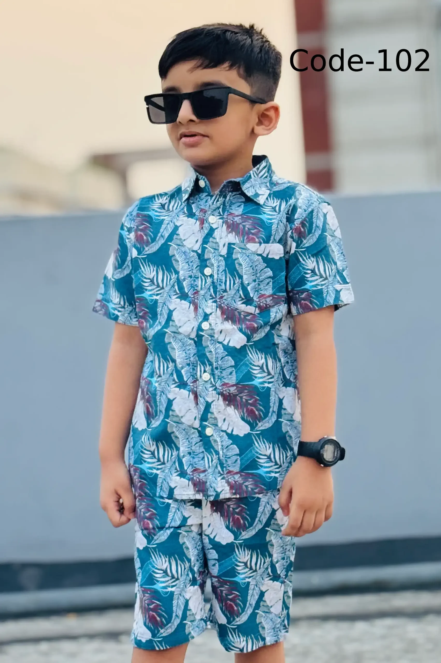 কটন ওয়াস BOYS SET Code 102