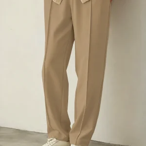 Formal ice cool trouser (Khaki)